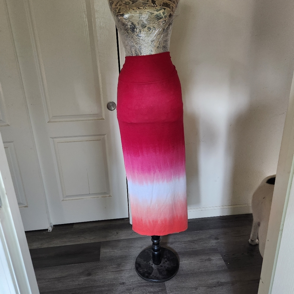 Pink skirt
